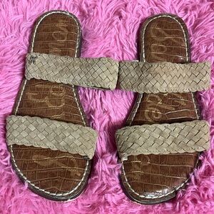 Sam Edelman Brown and Tan Women's Sandals